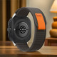 Juoda / oranžinė apyrankė Samsung Galaxy Watch Ultra 2024 / 2025 (47mm) laikrodžiui "Tech-Protect Nylon"