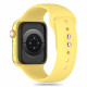 Geltona apyrankė Apple Watch 8 / 9 / 10 / 11 / SE / ULTRA (44 / 45 / 46 / 49 MM) laikrodžiui "Tech-Protect Silicone"