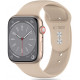 Ruda apyrankė Apple Watch 8 / 9 / 10 / 11 / 12 / SE / Ultra (44 / 45 / 46 / 49 mm) laikrodžiui "Tech-Protect Silicone"