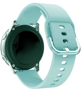 Mėlyna silikoninė 20mm apyrankė laikrodžiams "Silicone Strap TYS"