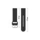 Mėlyna silikoninė 20mm apyrankė laikrodžiams "Silicone Strap TYS"