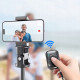 Balta selfie - asmenukių lazka - trikojis "Tech-Protect L03S Wireless Selfie Stick Tripod"