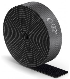 Juoda 300cm velcro juosta "Tech-Protect"