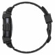 Matinis juodas dėklas - apyrankė Samsung Galaxy Watch 7 (40mm) laikrodžiui "Spigen Rugged Armor PRO"