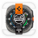 Apsauginis grūdintas stiklas Samsung Galaxy Watch Ultra 2024 / 2025 (47mm) laikrodžiui "Spigen Glas.TR EZ Fit 2-Pack"