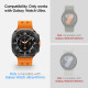 Apsauginis grūdintas stiklas Samsung Galaxy Watch Ultra 2024 / 2025 (47mm) laikrodžiui "Spigen Glas.TR EZ Fit 2-Pack"