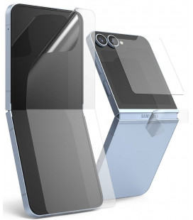 Apsaugų rinkinys Samsung Galaxy Z Flip 6 / 7 FE telefonui "Ringke 3-in1 Protector 2-Set"