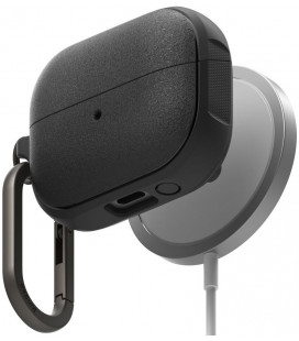 Juodas dėklas Samsung Galaxy Buds 3 / 3 Pro ausinėms "Ringke Onyx Magnetic Magsafe"