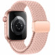 Rožinė apyrankė Apple Watch 8 / 9 / 10 / 11 / 12 / SE (40 / 41 / 42 mm) laikrodžiui "Tech-Protect Nylonmag"