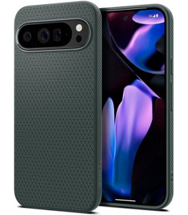 Žalias dėklas Google Pixel 9 Pro XL telefonui "Spigen Liquid Air"