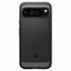 Matinis juodas dėklas Google Pixel 9 Pro XL telefonui "Spigen Rugged Armor"