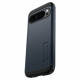 Pilkas (Metal Slate) dėklas Google Pixel 9 Pro XL telefonui "Spigen Tough Armor"