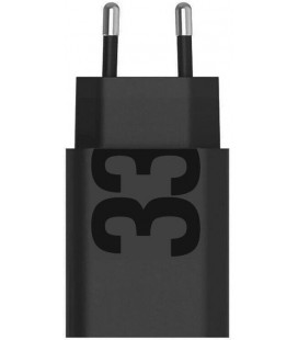 Originalus juodas 33W 1xUSB-A Motorola pakrovėjas "MC-332"