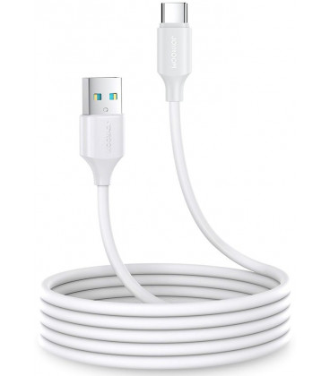 Baltas USB-A - USB-C 3A 200cm laidas "Joyroom S-UC027A9"