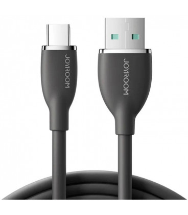 Juodas USB-A - USB-C 3A 120cm laidas "Joyroom SA29-AC3"