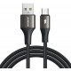 Juodas USB-A - MicroUSB 3A 200cm laidas "Joyroom SA25-AM3"