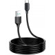 Juodas USB-A - USB-C 3A 200cm laidas "Joyroom S-UC027A9"