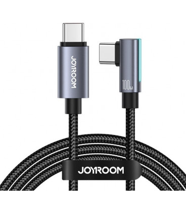 Juodas USB-C - USB-C L 100W 120cm laidas "Joyroom S-CC100A17"