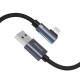 Juodas USB-A - Lightning L 2.4A 120cm laidas "Joyroom S-CL020A17"