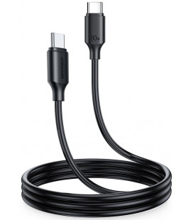 Juodas USB-C - USB-C 60W 100cm laidas "Joyroom S-CC060A9"