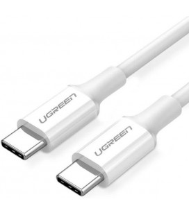 Baltas USB-C - USB-C 3A 200cm laidas "Ugreen US264"