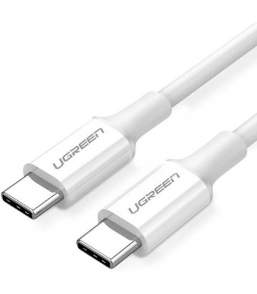 Baltas USB-C - USB-C 3A 200cm laidas "Ugreen US264"