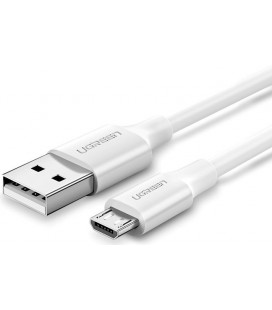 Baltas USB-A - MicroUSB 2A 200cm laidas "Ugreen US289"