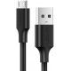 Juodas USB-A - MicroUSB 2A 200cm laidas "Ugreen US289"