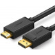 Juodas HDMI - DisplayPort 150cm laidas "Ugreen DP101"