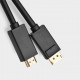 Juodas HDMI - DisplayPort 150cm laidas "Ugreen DP101"