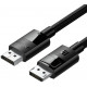 Juodas DisplayPort 1.4 - DisplayPort 1.4 100cm laidas "Ugreen DP114"