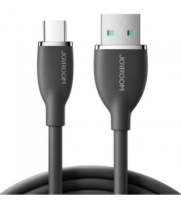 Juodas USB-A - USB-C 3A 200cm laidas "Joyroom SA29-AC3"