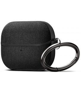 Juodas dėklas Samsung Galaxy Buds 3 / 3 FE / 3 Pro ausinėms "Spigen Urban Fit"