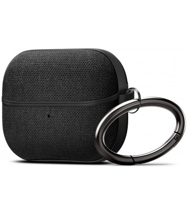 Juodas dėklas Samsung Galaxy Buds 3 / 3 FE / 3 Pro ausinėms "Spigen Urban Fit"