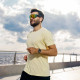 Pilka / oranžinė apyrankė Samsung Galaxy Watch Ultra 2024 / 2025 (47mm) laikrodžiui "Tech-Protect Stainless Line"
