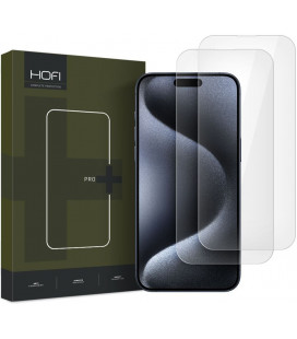 Apsauginis grūdintas stiklas Apple iPhone 16 Pro / 17 / 17 Pro telefonui "HOFI Glass Pro+ 2-Pack"