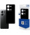 Matinis juodas dėklas Xiaomi Redmi Note 13 4G telefonui "3mk Matt Case"