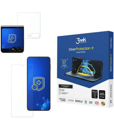 Apsauginė plėvelė Samsung Galaxy Z Flip 6 telefonui "3MK Silver Protection+ Folded Edition"