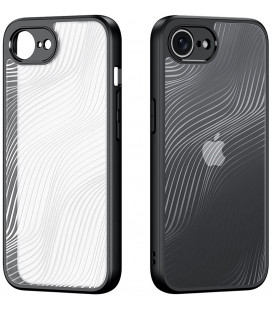 Juodas / skaidrus dėklas Apple iPhone 16E / 17E telefonui "Dux Ducis Aimo"