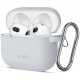 Pilkas dėklas Apple Airpods 3 ausinėms "Tech-Protect Silicone Hook"