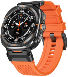 Oranžinė apyrankė Samsung Galaxy Watch Ultra 2024 / 2025 (47mm) laikrodžiui "Tech-Protect Delta Pro"
