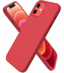 Dėklas Liquid Silicone 1.5mm Xiaomi Redmi 9A/9AT raudonas