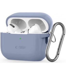 Mėlynas (Baby) dėklas Apple Airpods Pro 1 / 2 ausinėms "Tech-Protect Silicone Hook"