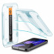 Apsauginis grūdintas stiklas Google Pixel 9 / 9 Pro / 10 / 10 Pro telefonui "Spigen Glas.TR EZ Fit 2-Pack"