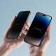 Juodas (Privacy) apsauginis stiklas Apple iPhone 16 Pro / 17 / 17 Pro telefonui "HOFI Glass Pro+ Anti Spy 2-Pack"