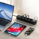 Juodas 4x lizdai + 2xUSB + 1xUSB-C prailgintuvas "Tech-Protect PCL4X3 Power Strip"