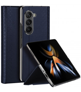 Mėlynas dėklas Samsung Galaxy Z Fold 5 telefonui "Dux Ducis Bril"