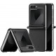 Juodas dėklas Samsung Galaxy Z Flip 6 / 7 FE telefonui "Dux Ducis Bril"