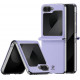 Violetinis dėklas Samsung Galaxy Z Flip 6 / 7 FE telefonui "Dux Ducis Bril"