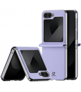 Violetinis dėklas Samsung Galaxy Z Flip 6 / 7 FE telefonui "Dux Ducis Bril"